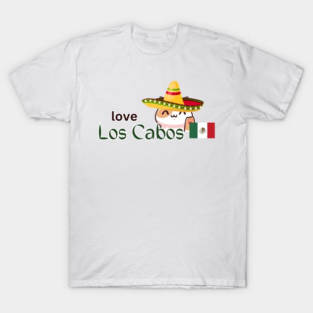 Los Cabos - Mexico T-Shirt by DW Arts Design